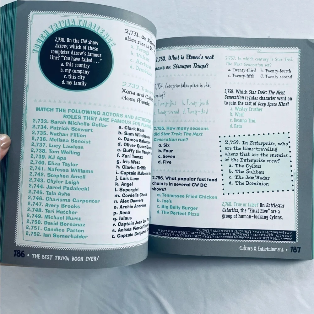 The Best Trivia Book Ever!